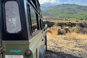 Mont Etna : excursion en Jeep 4x4 d'une demi-journée le matin