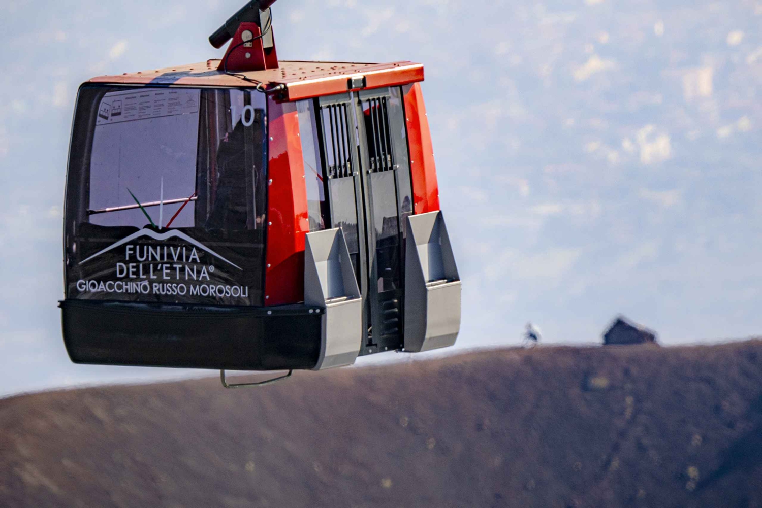 Etna: Zwrotny bilet na kolejkę linową Funivia dell'Etna