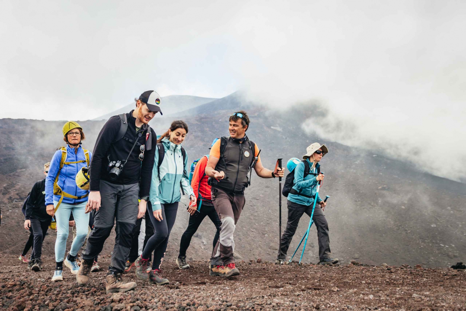 L'Etna: Trekking guidato di 3.000 metri fino alla vetta