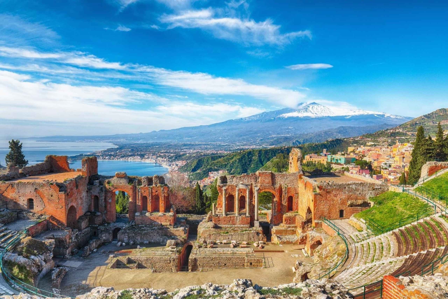 One day Tour Taormina and Castelmola from Messina