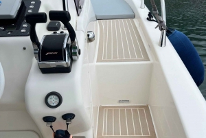 Palermo: tour di lusso in barca con snack e snorkeling