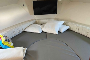 Palermo: tour di lusso in barca con snack e snorkeling