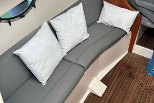 Palermo: tour di lusso in barca con snack e snorkeling