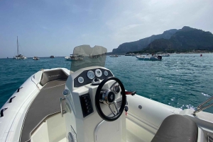 Palerme : excursion en bateau à Mondello et réserve naturelle avec collation et boissons