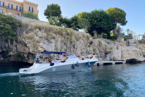 Palermo: tour di lusso in barca con snack e snorkeling