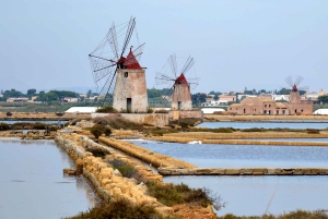 Palermo: Erice & Marsala Salt Pans Tour with Lunch & Tasting