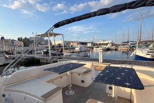 Palermo: tour di lusso in barca con snack e snorkeling