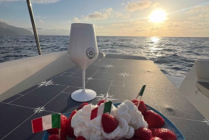 Palermo: tour di lusso in barca con snack e snorkeling