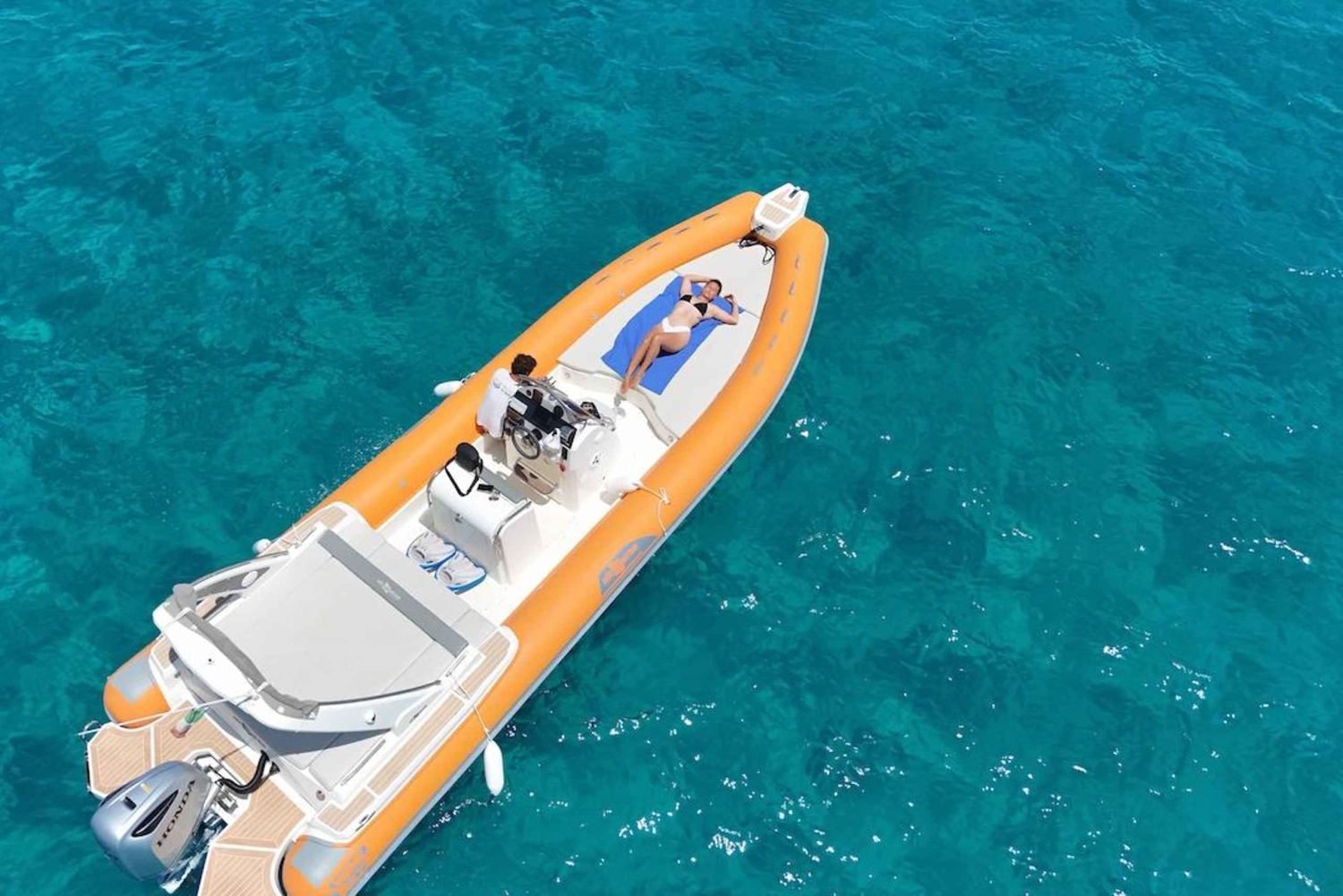 Palermo: Mondello, rejs wycieczkowy do rezerwatu Capo Gallo i przekąski