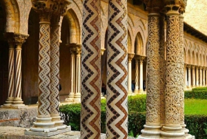 Palermo: Monreale, katakumby i S. Giovanni degli Eremiti