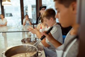 Palermo: Corso di cucina di pizza e gelato con cena e vino