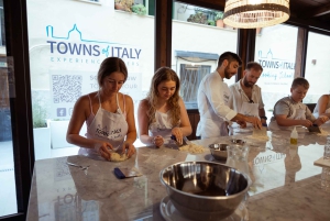 Palermo: Corso di cucina di pizza e gelato con cena e vino