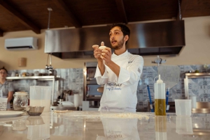 Palermo: Corso di cucina di pizza e gelato con cena e vino