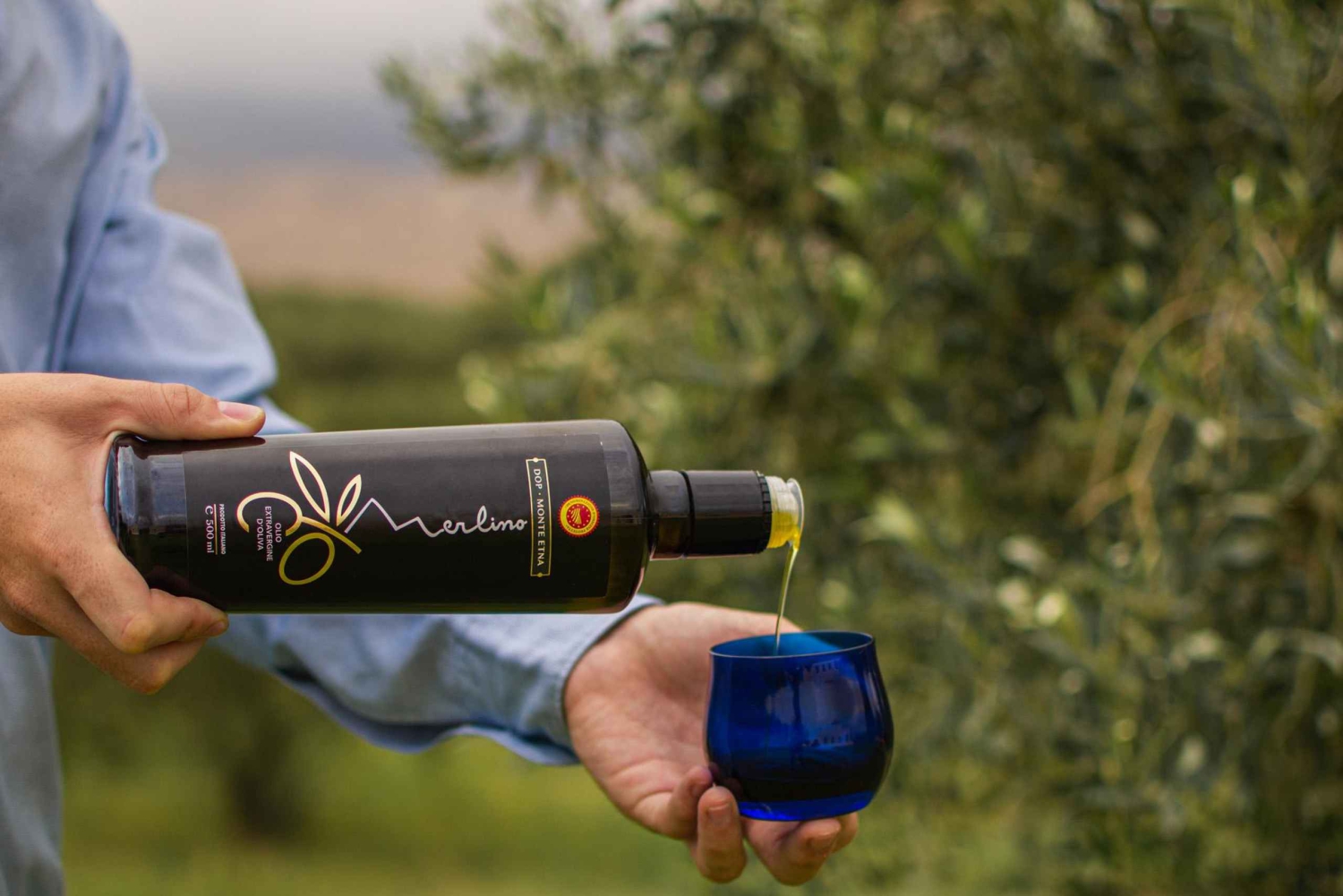 Randazzo: Ekstra-neitsytoliiviöljyn maistelu ja oliivilehtikierros