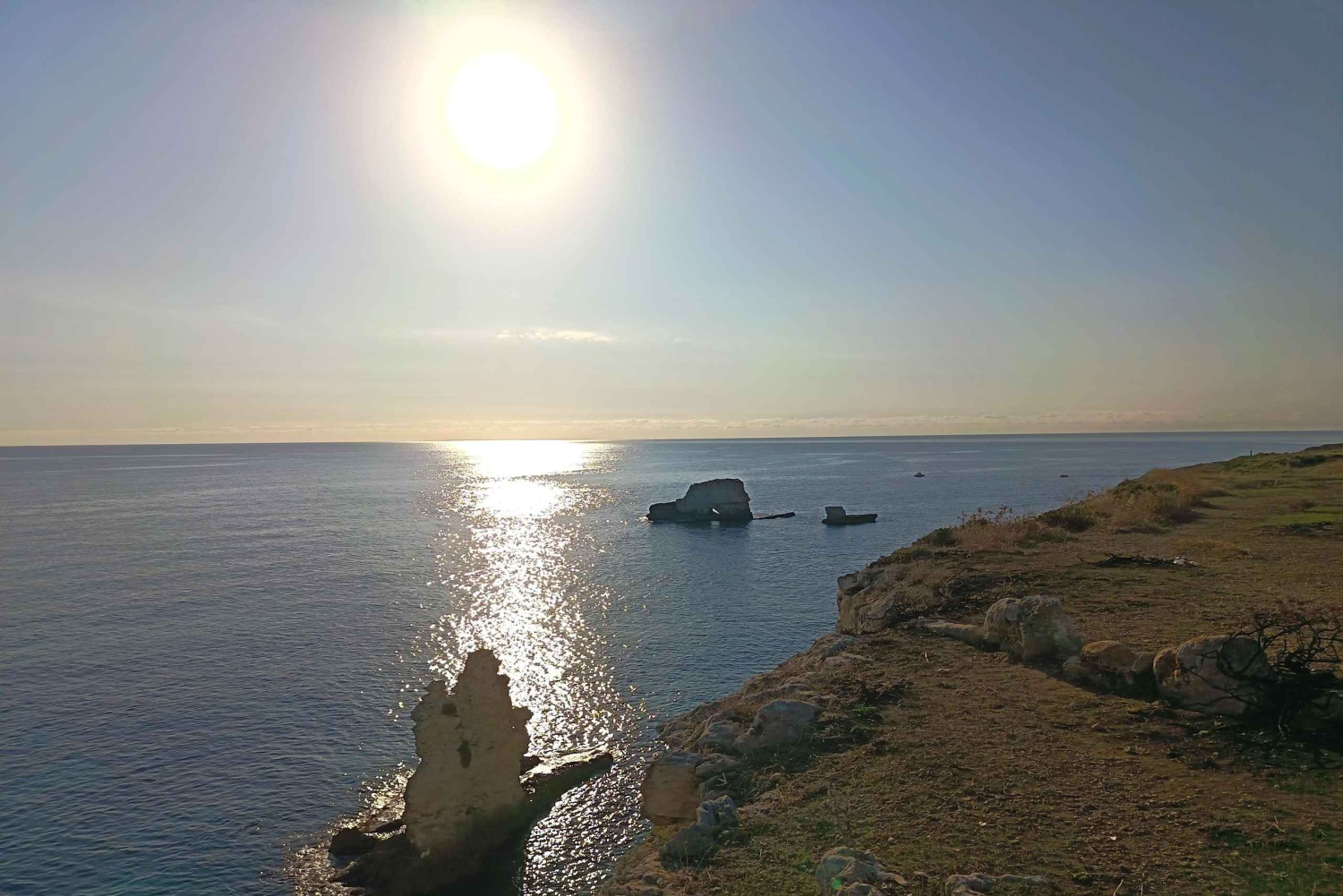 Syracuse : sortie en bateau à Ortigia, grottes et baie des Frères