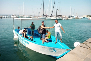 Syracuse: boat tour of sea caves and Ortigia, Papyrus Excursion