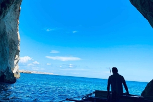 Syracuse: boat tour of sea caves and Ortigia, Papyrus Excursion