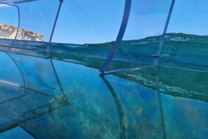 Syrakusa: Rannikon ja meren luolat Täysin läpinäkyvä venekierros