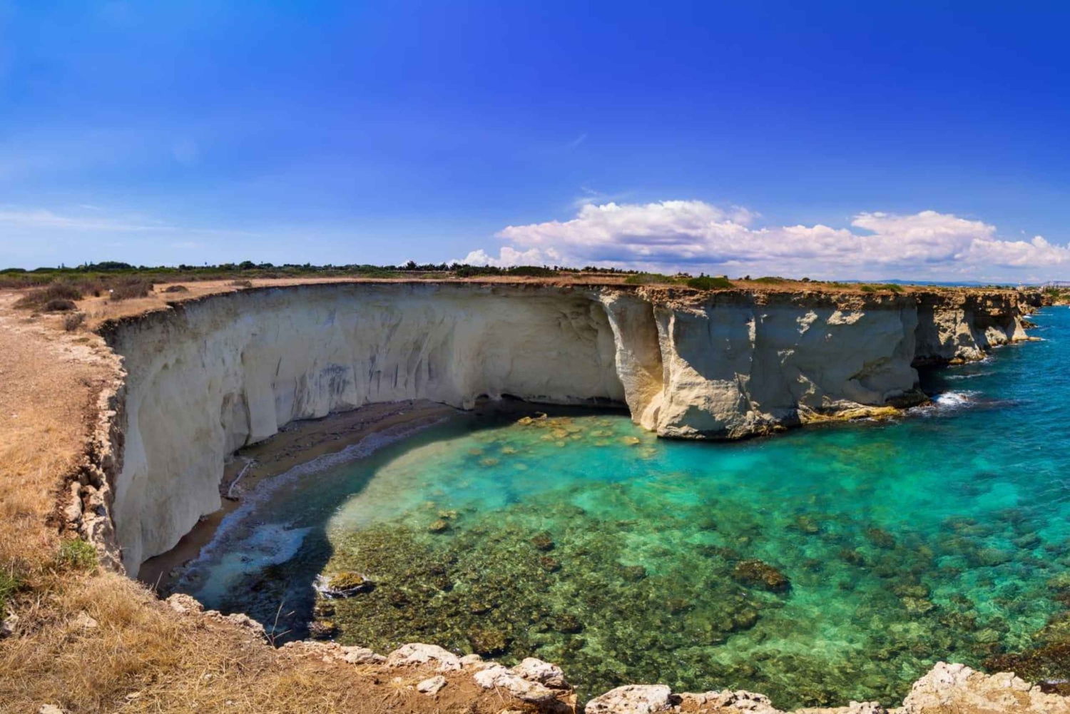 シラクサ：オルティジア島、海の洞窟、ピリリーナを訪れるボートツアー