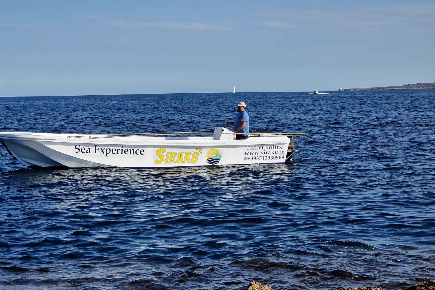 Siracusa: tour in barca invernale a Ortigia con bevanda calda