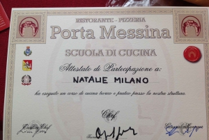 タオルミーナ：半日ピザ作りクラス