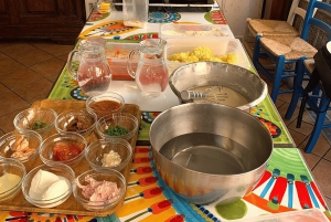 タオルミーナ：半日ピザ作りクラス