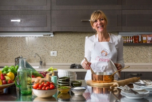 Taormina: Marked, madlavningskursus og måltid hjemme hos en lokal