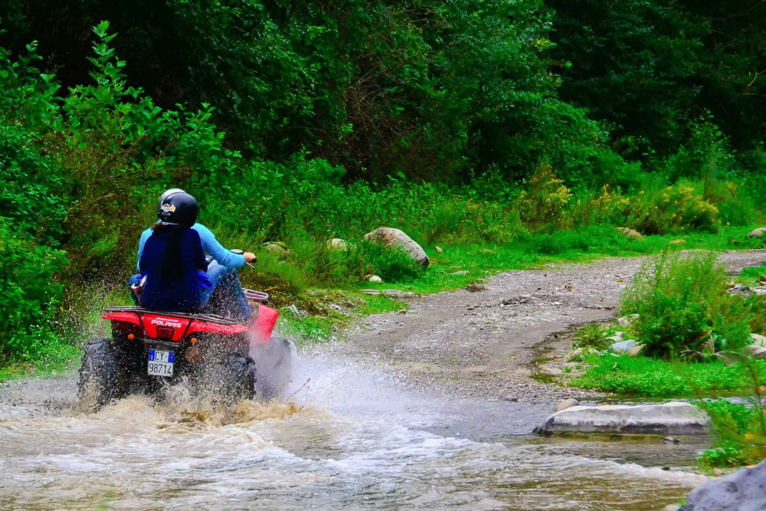 Taormina lub Giardini Naxos: Off-Road ATV Tour na Etnę