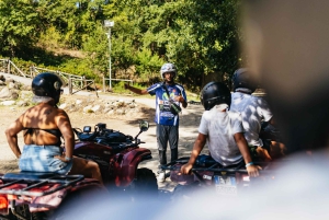 Taormina or Giardini Naxos: Off-Road ATV Tour of Mount Etna