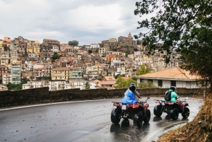 Taormina or Giardini Naxos: Off-Road ATV Tour of Mount Etna