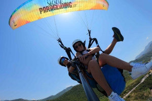Таормина: тур на параплане с инструктором и видео GoPro