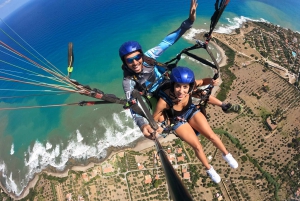 Таормина: тур на параплане с инструктором и видео GoPro