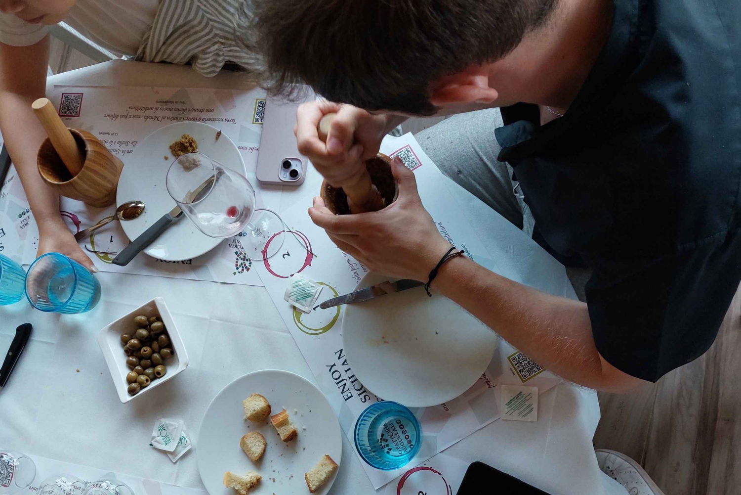 Tasting of sicilian olive oils and specialties