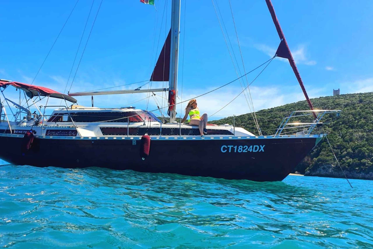 Trapani : excursion en voilier dans les îles Égades avec déjeuner et vin