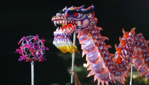 Chingay Parade 2013- Peach Blossom. Photo Courtesy PA