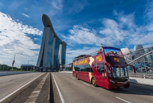 Singapour : visite à arrêts multiples en bus à toit ouvert