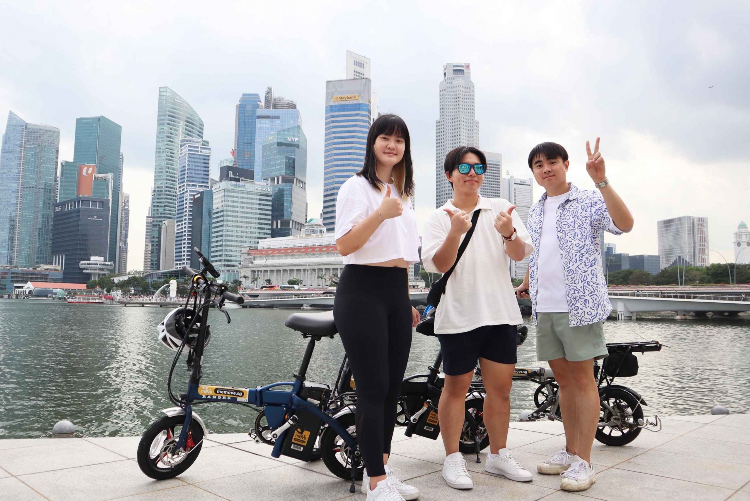 Singapore: Electric Bicycle Experience (Rental and Tour)