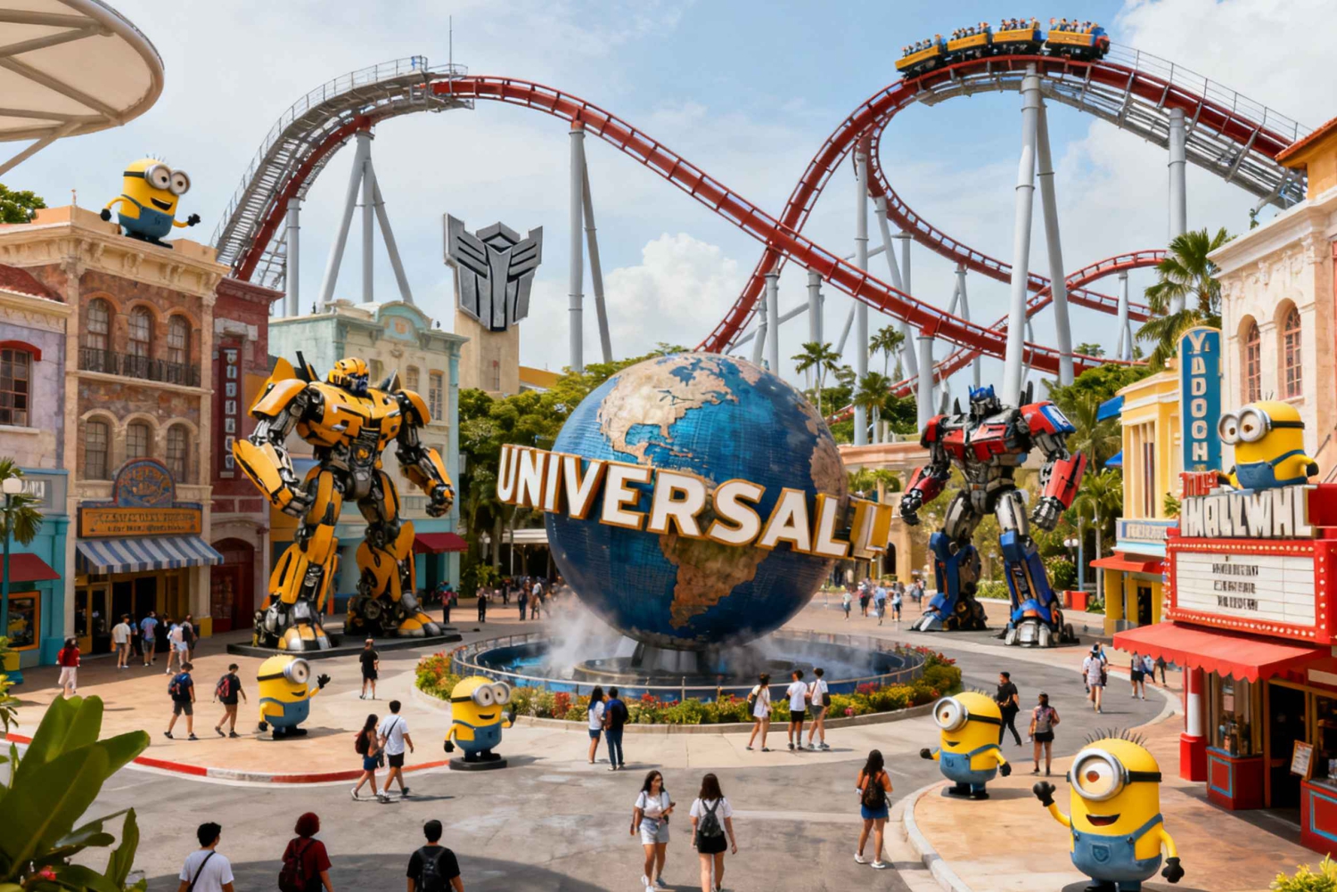 Singapore: Universal Studios Entry with Private Transfer