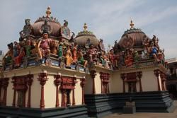 Hindu temple in Chinatown Singapore
