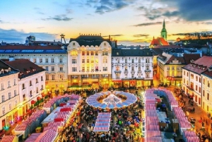 Fra Wien: Privat dagstur til Devin Slot og Bratislava