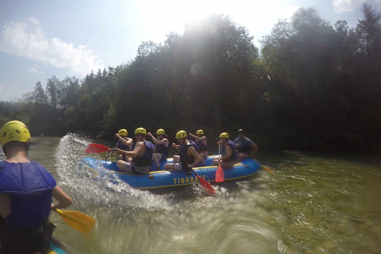 Bled: Tour di rafting e zipline