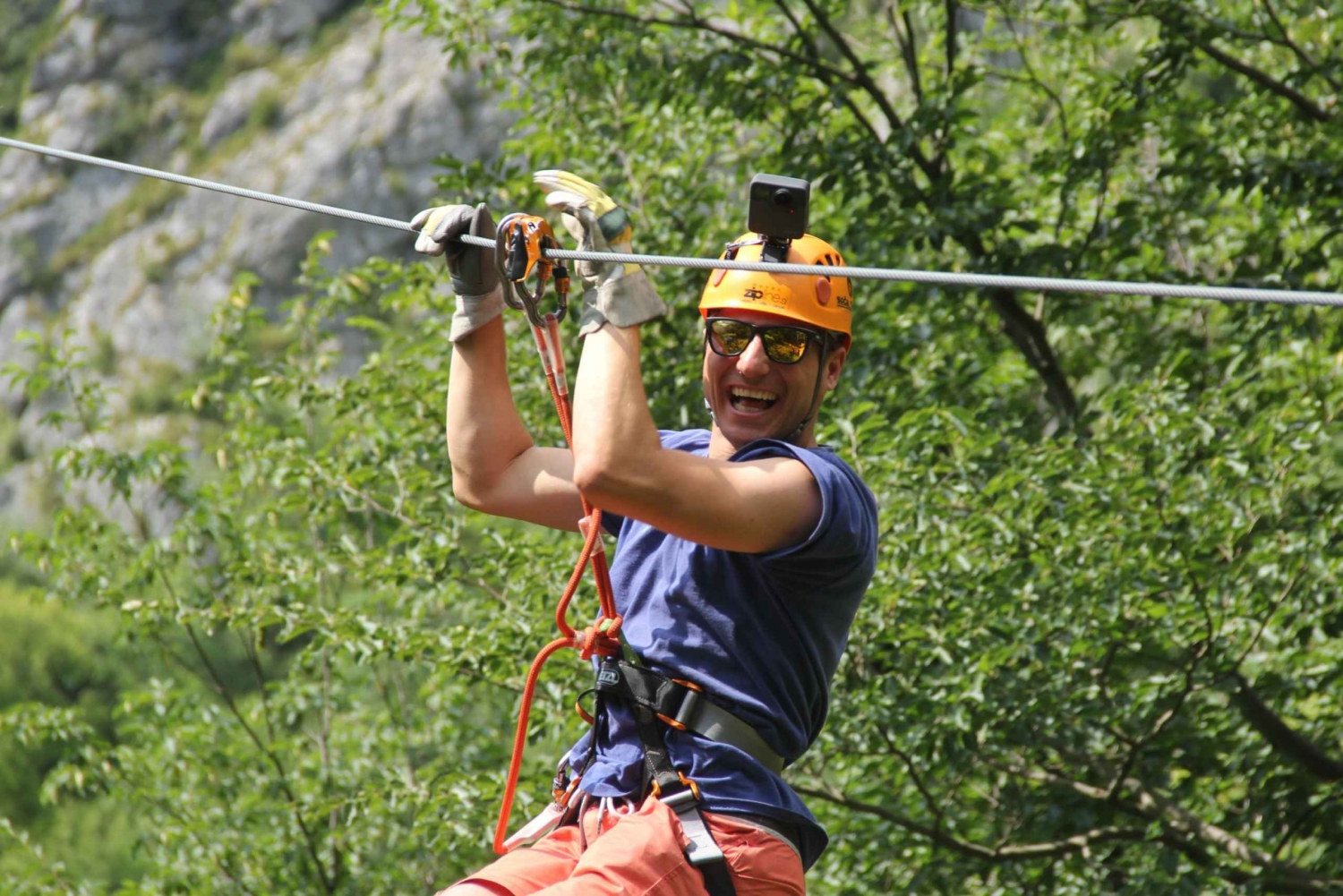 Bovec: Canyon Učja - Il parco zipline più lungo d'Europa