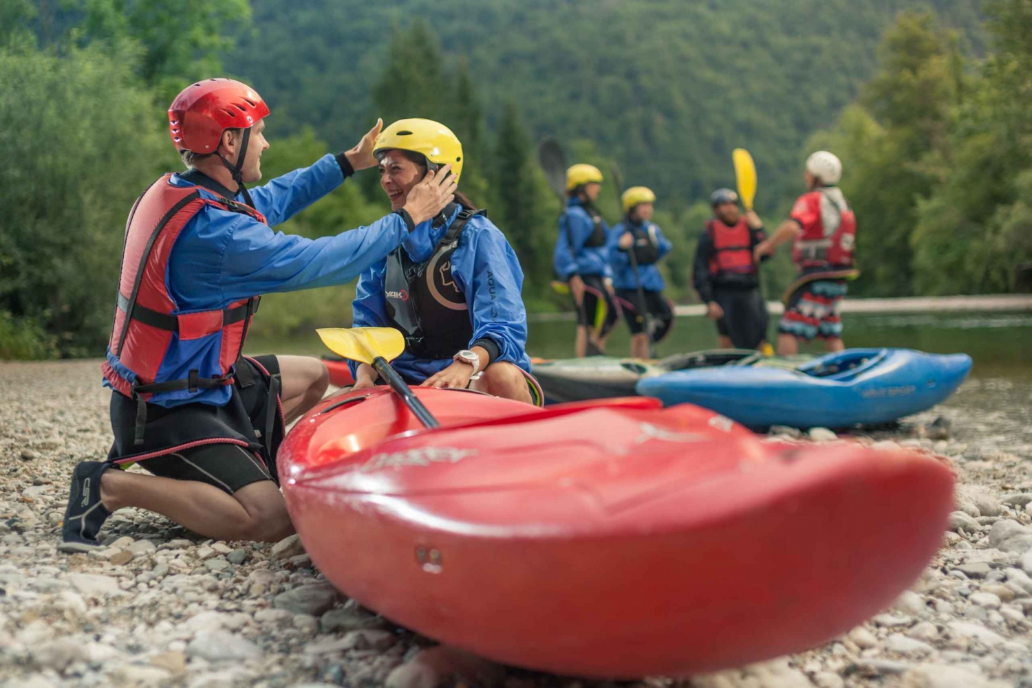 Bled: Avventura in kayak sul fiume Sava con 3glav