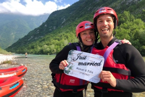 From Bovec: Premium Rafting on Soča River with Photo Service