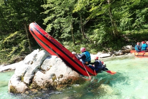From Bovec: Premium Rafting on Soča River with Photo Service