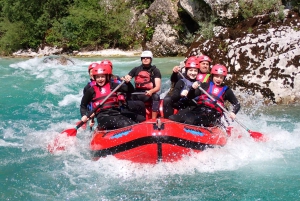 From Bovec: Premium Rafting on Soča River with Photo Service