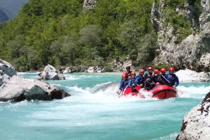 From Bovec: Premium Rafting on Soča River with Photo Service