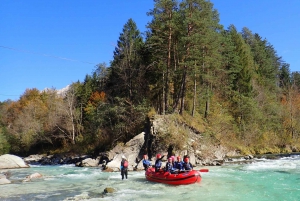 From Bovec: Premium Rafting on Soča River with Photo Service