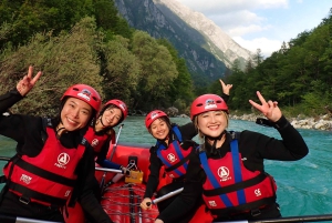 From Bovec: Premium Rafting on Soča River with Photo Service