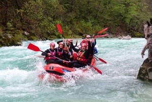 From Bovec: Premium Rafting on Soča River with Photo Service